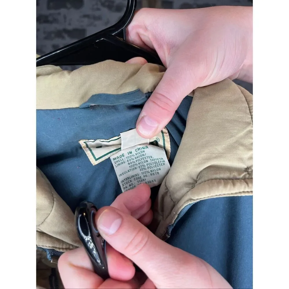 L.l. Bean | women vintage puffer jacket